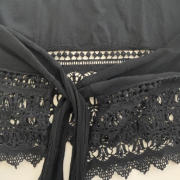American Eagle Lace Halter Neck Tube Top - Picture 4 of 6